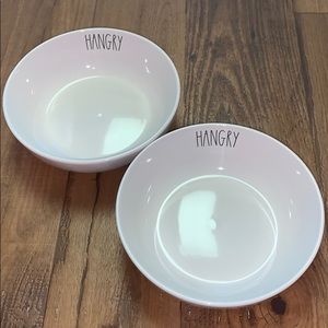 Rae Dunn “Hangry” Pasta Bowl Set